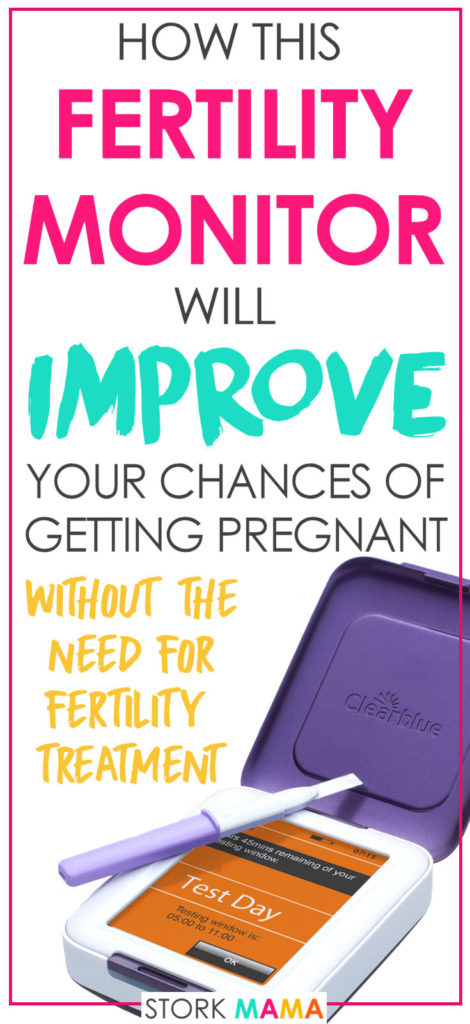 Clearblue fertility monitor review. Learn how this ovulation monitor can get you pregnant quickly by pinpointing the exact day of ovulation. Ideal for when you've been TTC for a few months. Stork Mama