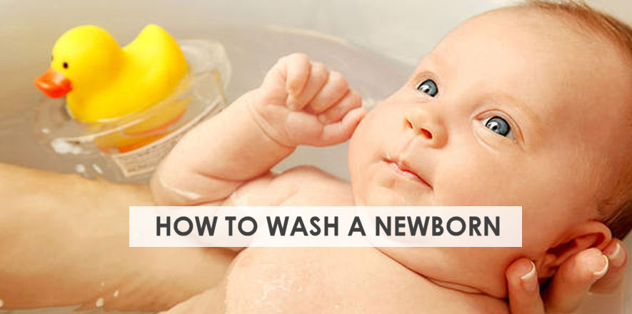 How to Wash a Newborn Baby- Step by Step Guide