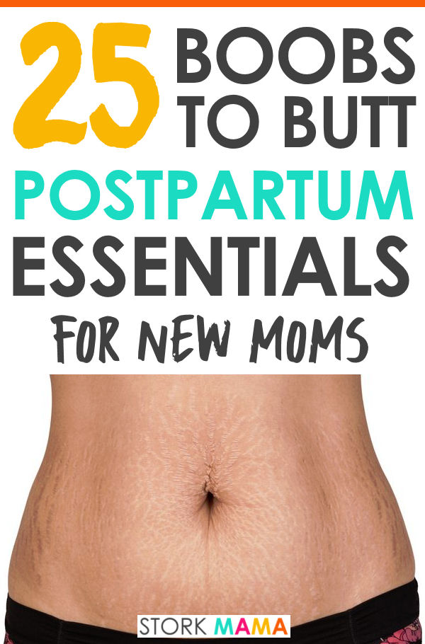 Postpartum Essentials for New Moms. Check out my picks of the products that will make your postpartum recovery so much better. Everything to heal your postpartum body. Stork Mama