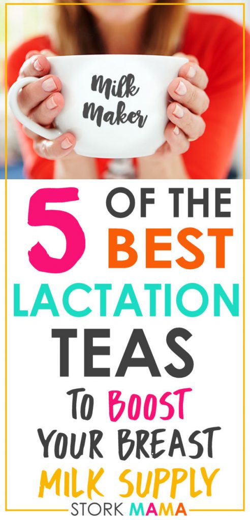 Best Lactation Teas | What are the best herbal teas for breastfeeding? Find out my top 5.  Breastfeeding tea can boost your milk supply and help your postpartum recovery. A postpartum essential for new moms. Stork Mama