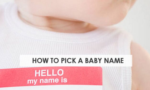 How to Pick a Baby Name When You’re Pregnant