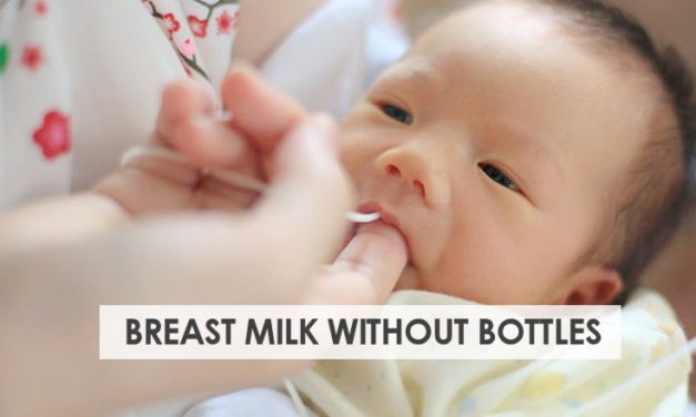 Feeding a Newborn Breast Milk Without a Bottle