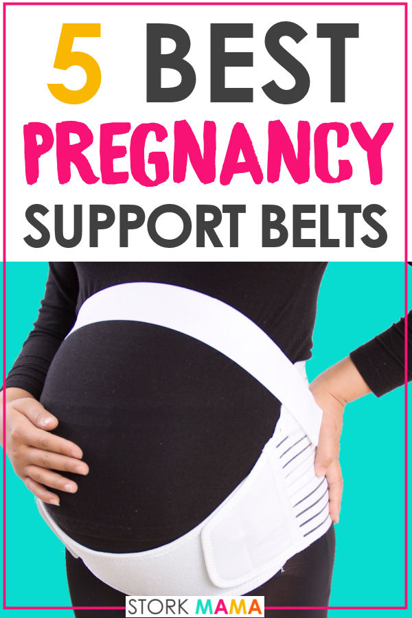 Best Pregnancy Support belt Reviews | Find the perfect maternity support for pelvic pain. You'll also get relief from hip and back pain in pregnancy. These are my top 5 picks for pregnant moms. Stork Mama