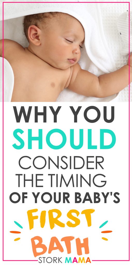 Find out the benefits of delaying the newborn bath. Stork Mama